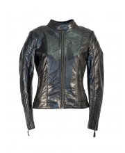 Richa Lausanne Leather Motorcycle Jacket Black at JTS Biker Clothing